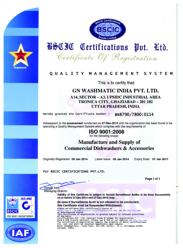 Microsoft Word BN8790 GN Washmatic India Pvt. Ltd. Industrial